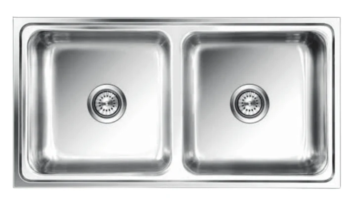 Steel Sink Double Bowl