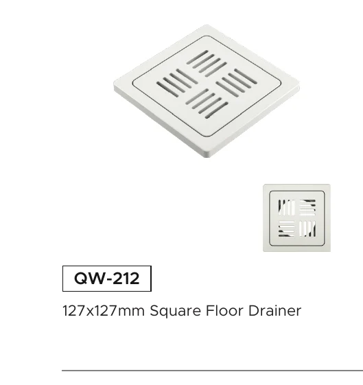 Plato Square Floor Drainer